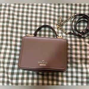 Kate Spade Brown Maisie Patterson crossbody/handbag